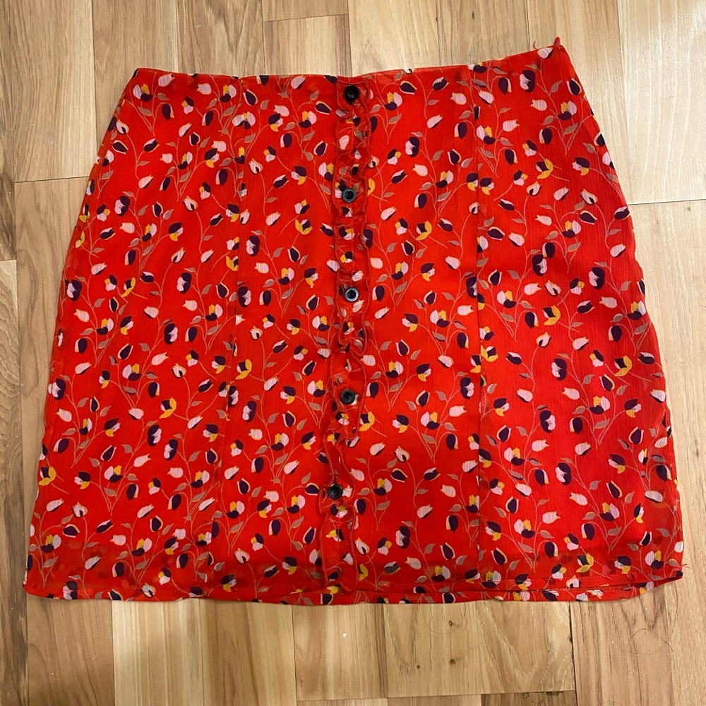 American threads mini skirt